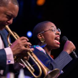 Wynton Marsalis & Cecile McLorin Salvant © Laurent Sabathé