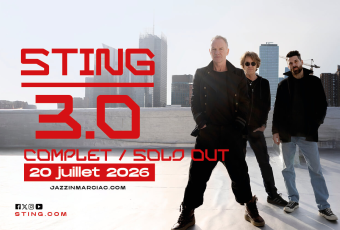 Sting affiche complet le 20 juillet à Marciac