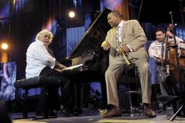 Monty Alexander & Wynton Marsalis © Francis Vernhet