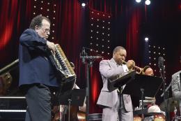 Richard Galliano & Wynton Marsalis © Francis Vernhet