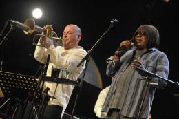 Milton Nascimento & Stéphane Belmondo © Francis Vernhet