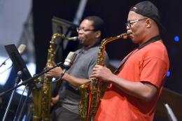 Ravi Coltrane & Steve Coleman © Francis Vernhet