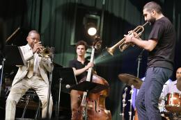 Wynton Marsalis & Ibrahim Maalouf © Francis Vernhet