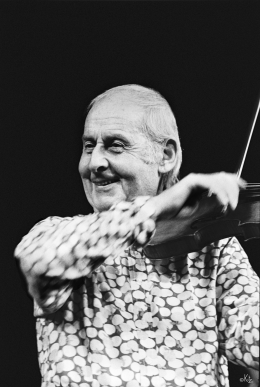 Stéphane Grappelli (1983) © Kitz