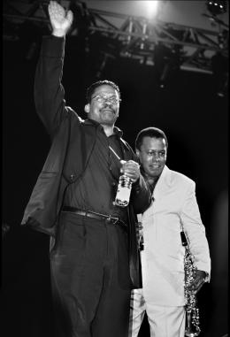 Herbie Hancock & Wayne Shorter (1999) © Francis Vernhet