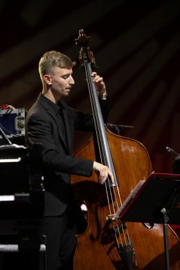 <p>Temple University Jazz Band © Laurent Sabathé</p>